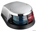 Red/green bow navigation light chromed cap, ABS (11.500.00