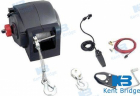 rolling power winch 6000 lbs, 12v  2720kg 5m 2,4m/min (KBWT760