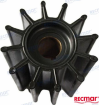 Impeller for OEM: OMC: GM18793; Cummins: 3802444, 3897337, 3916852, 3925236; Caterpillar: 1.79769313486232E+308, 1W5664 (REC17000K