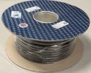 Vads 16mm2 alvots varš - melns - PVC apvalks - 1m (PL205850