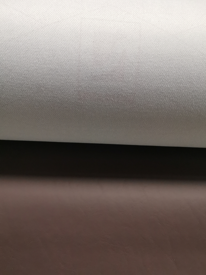 Fabric vinyl Perma Guard Atlantis Dark Brown - Price for current meter!