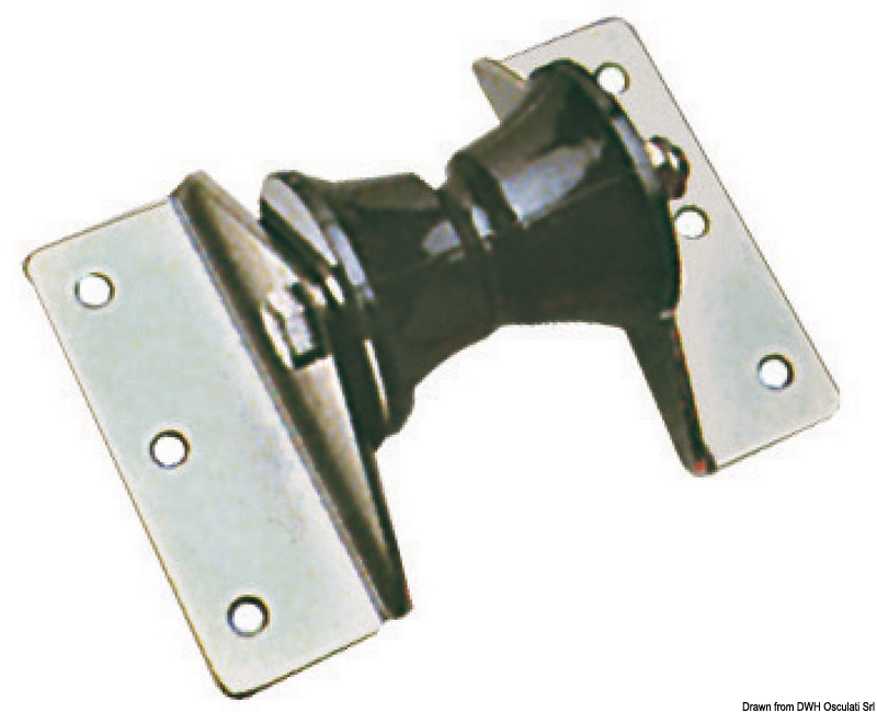 SS bow roller for dolphin strikers