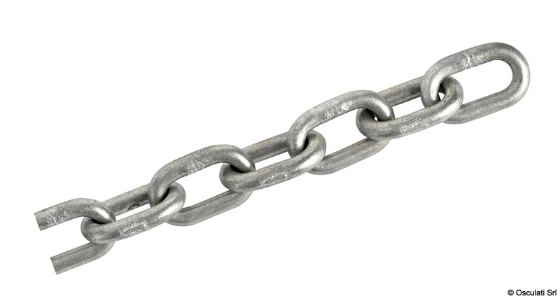 Galvanized calibrated chain 12 mm x 150 m