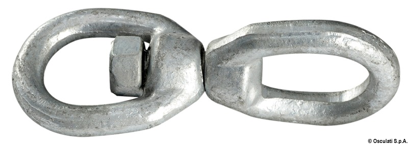 Galvanized chain swivel 16 mm