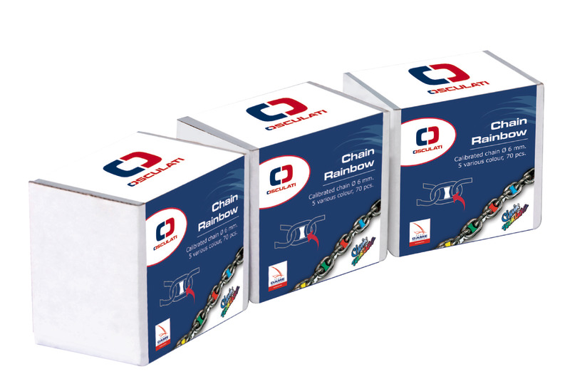 Chain marker 6 mm 70 inserts