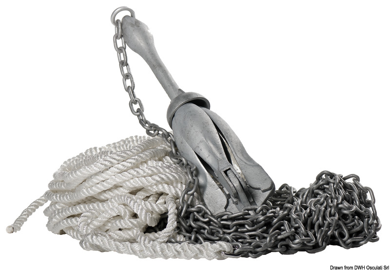 Grapnel anchor package 6 kg