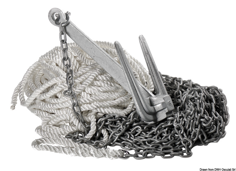 Hall anchor package 6.2 kg