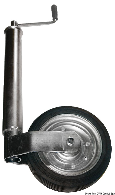 Front adjustable wheel Ø 60 mm