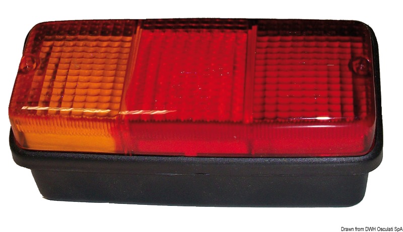 RIGHT rear light 3 functions 3 bulbs