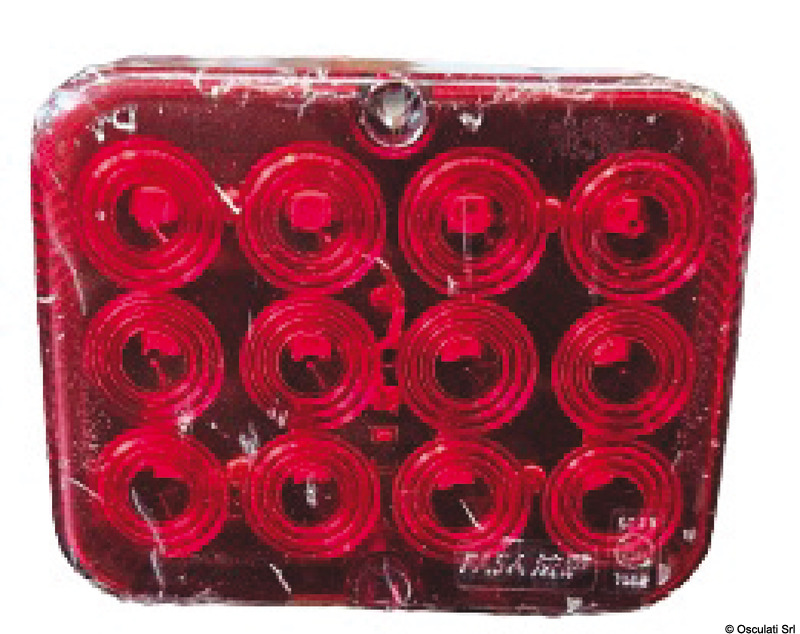 LED rear fog light w/12V-cable