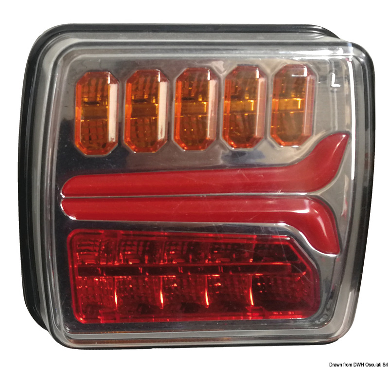 Right rear dynamic LED light