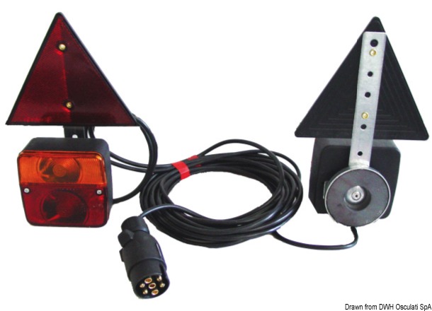 Rear light kit magnetic mounting + triangles