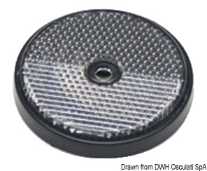 White catadioptric light 60 mm