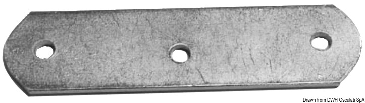 Plate for swinging rollers