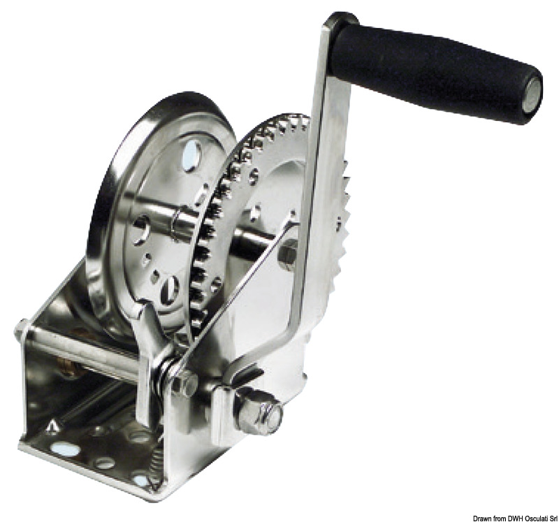 Winch AISI 304 max 364 kg