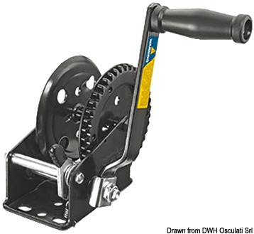 Boat haulage winch max 727 Kg
