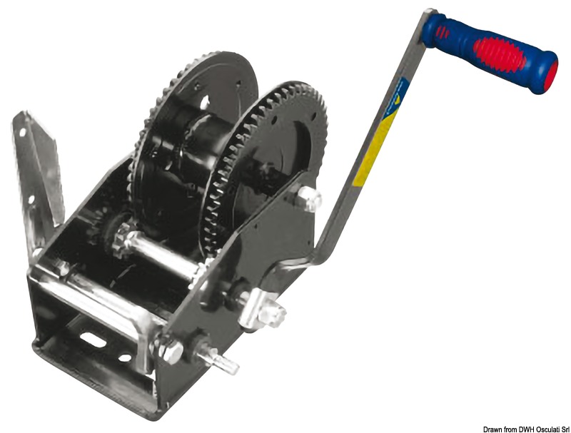 Dual Drive boat haulage winch 1454 kg