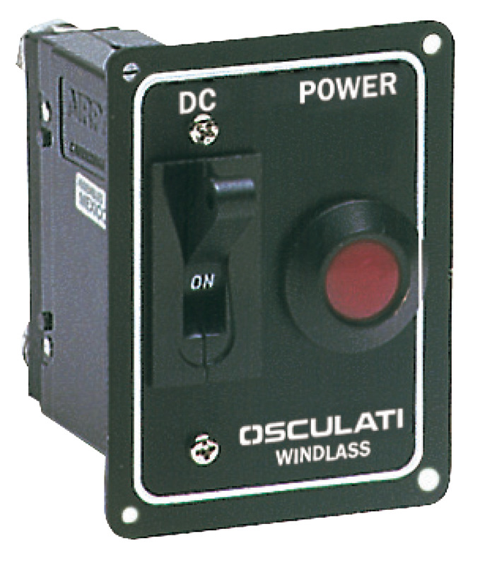 Control panel with safety switch 50 A