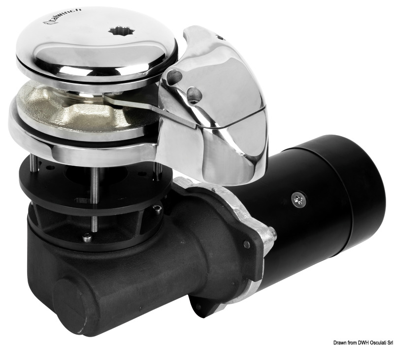ITALWINCH Orchid windlass 12V-1700W-no drum-10mm