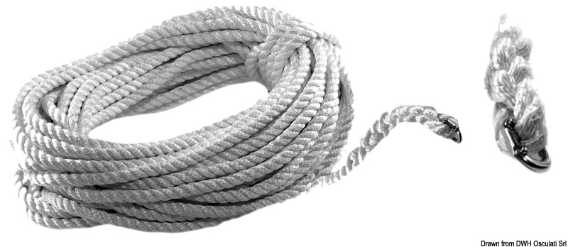 Rope and connecting link 10 mm