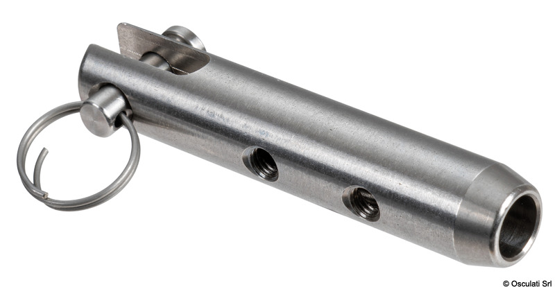 SS fork terminal for lifeline Ø 8 mm