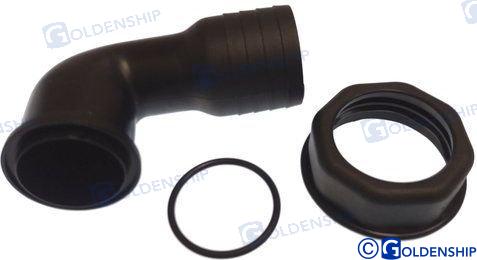 Fuel tank filler cap 90°/Ø50mm