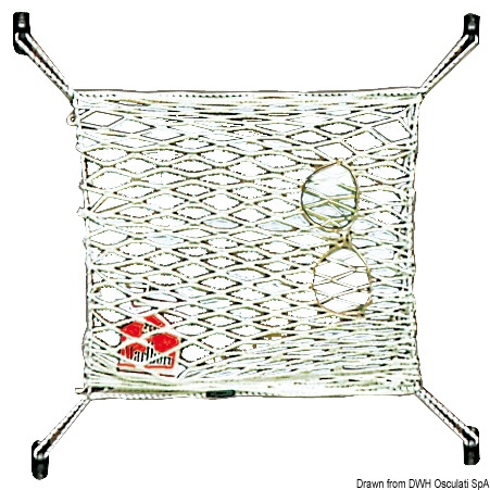 Storage elastic nylon net 200 x 750 mm