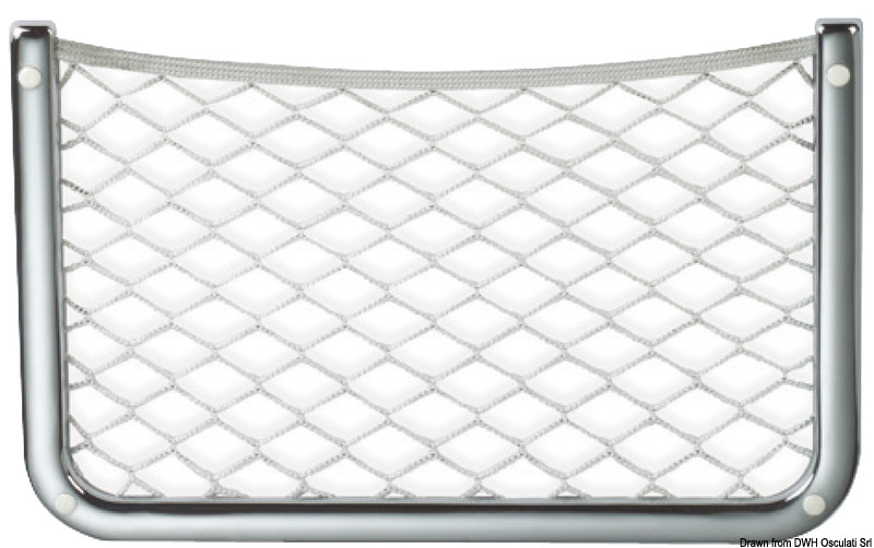 Framed storage net 345 x 220 mm