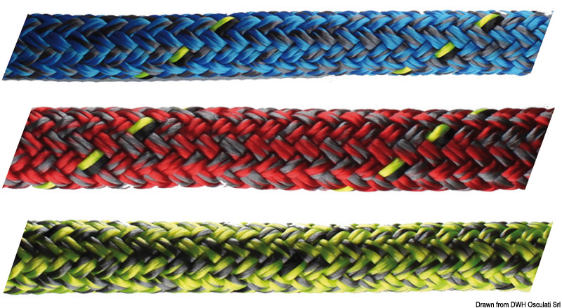 Marlow D2 Racing 78 halyard and sheet red 12 mm