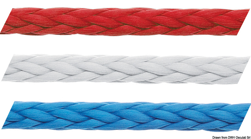 Marlow Excel PS12 braid, white 5 mm