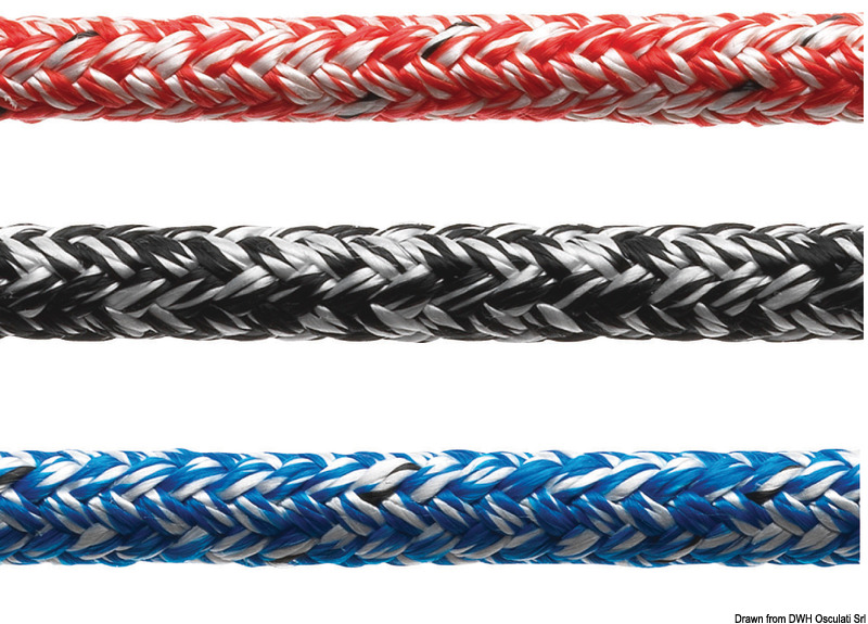 Marlow Excel Fusion 75 braid, blue 8 mm