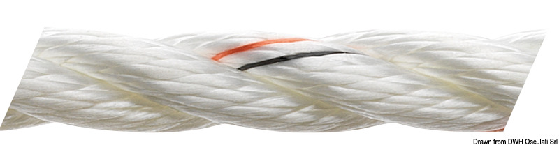 Marlow 3-strand pre-stretched line 6 mm
