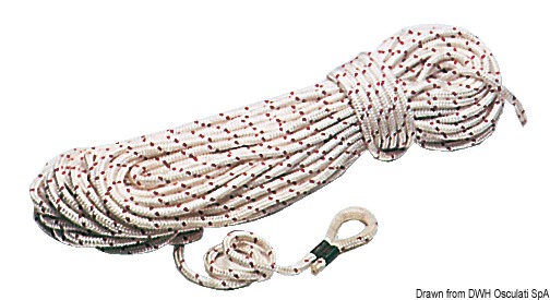 Mooring line 10 mm x 40 m + thimble