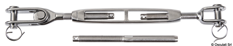 Turnbuckle 5/8" for cable 8 mm