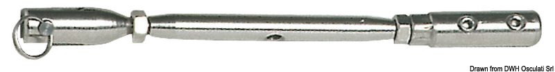 Turnbuckle for lifeline ends, cables 5/6 mm