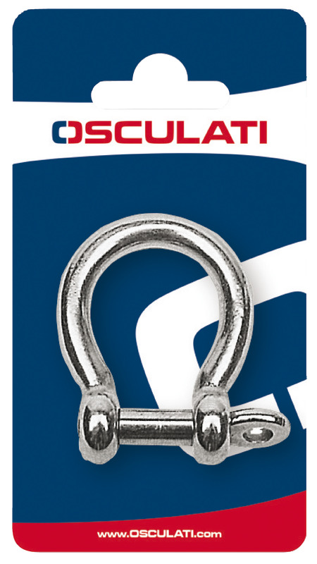 Bow shackle AISI 316 5 mm (retail 1 pc.)