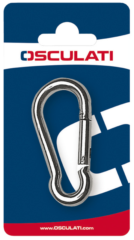 Carabiner hook AISI 316 6 mm (retail 1 pc.)
