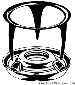 Nickel-plated brass fastener for carpet