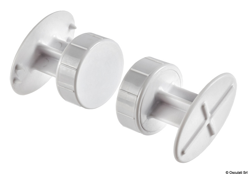 Pair of FOAM ANCHOR magnetic anchors (pos/neg)