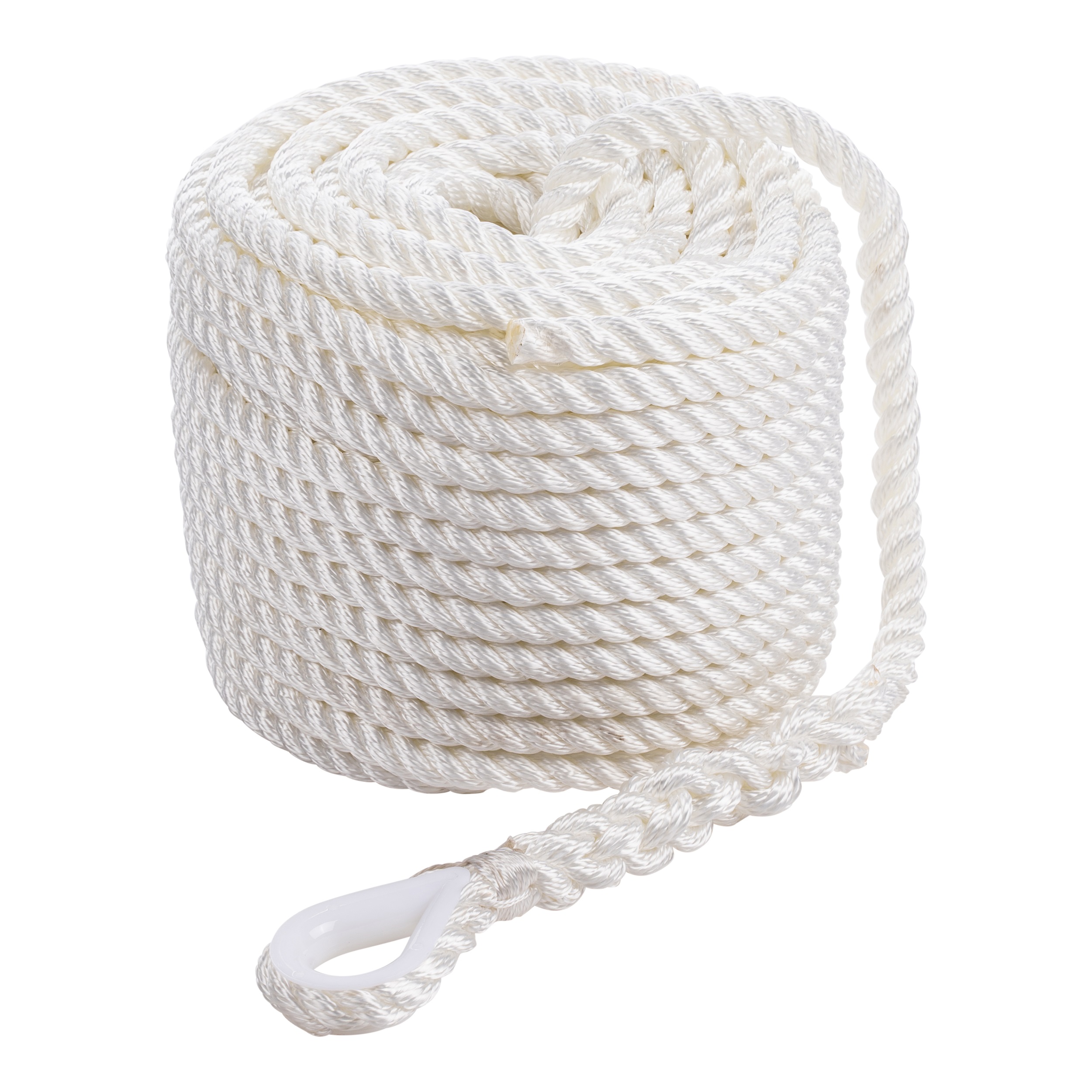 Qvarken Anchor Rope Classic with thimble 16mm 40m white