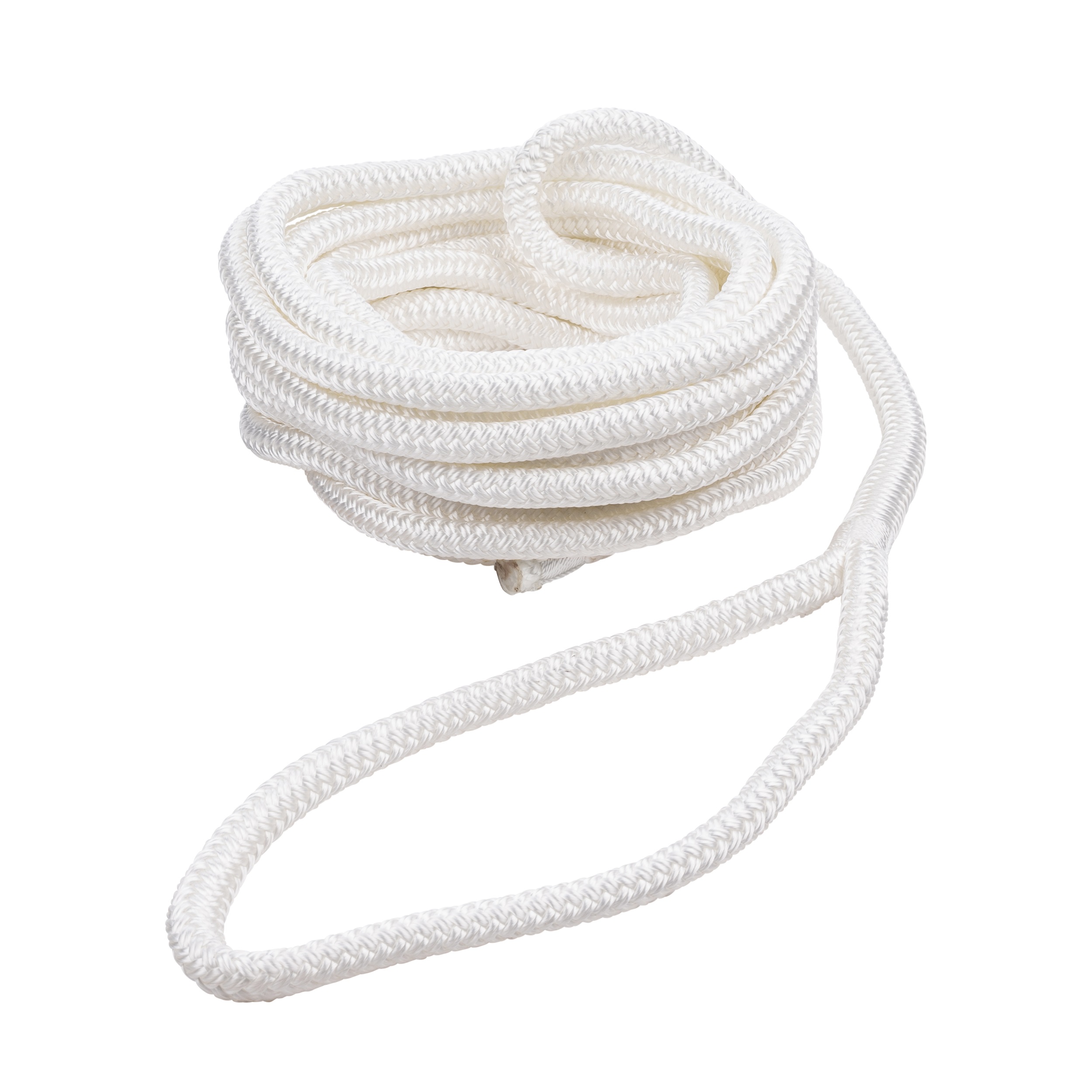Qvarken Mooring Rope Dockline with eye 12mm 6m white