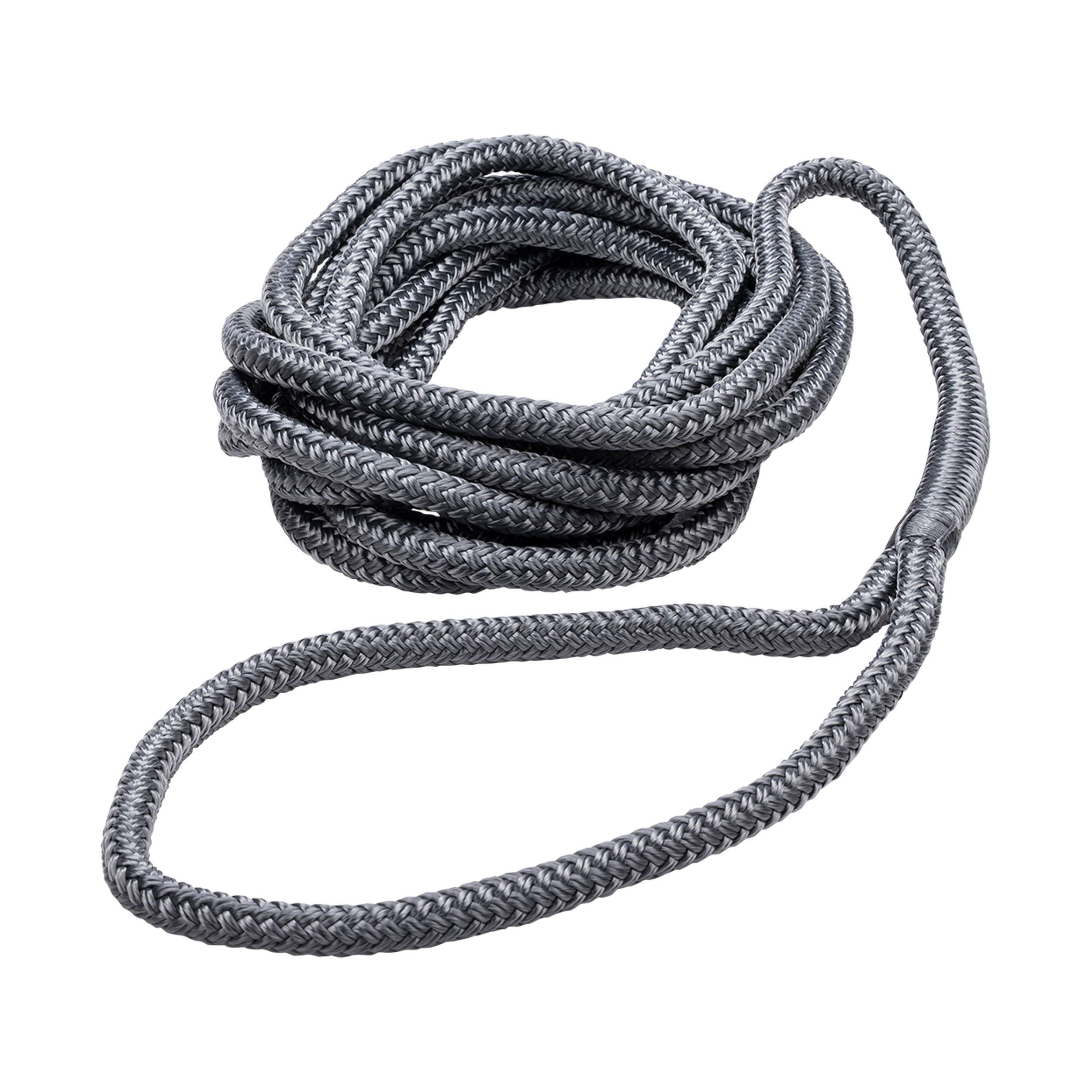 Qvarken Mooring Rope Dockline with eye 16mm 6m grey
