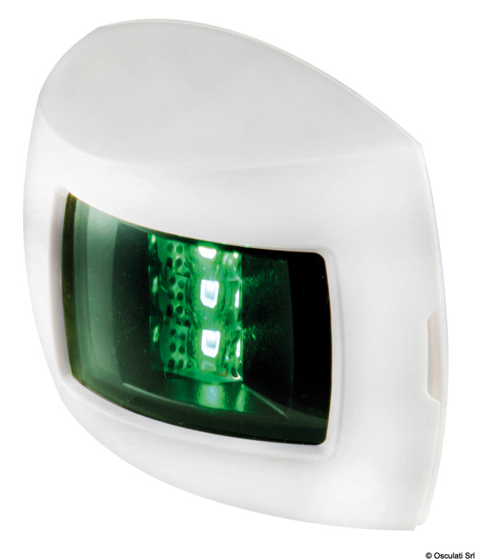 Navigation light DX 112.5° green light, vertical