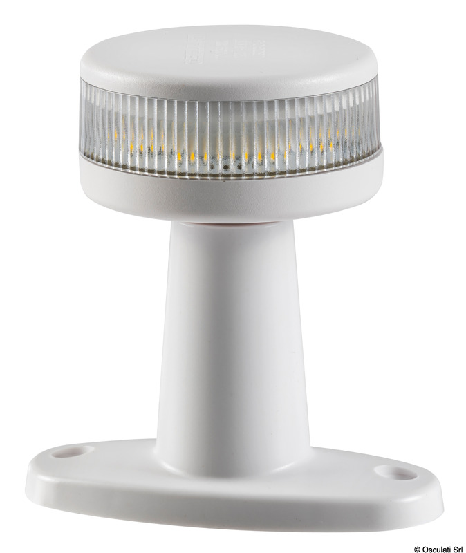 Evoled 360° mooring light white plastic body