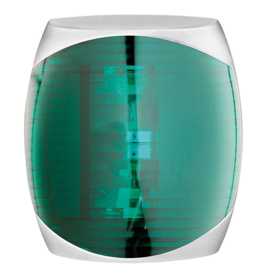 Sphera II navigation light green - white body - 0.7W 12/24V