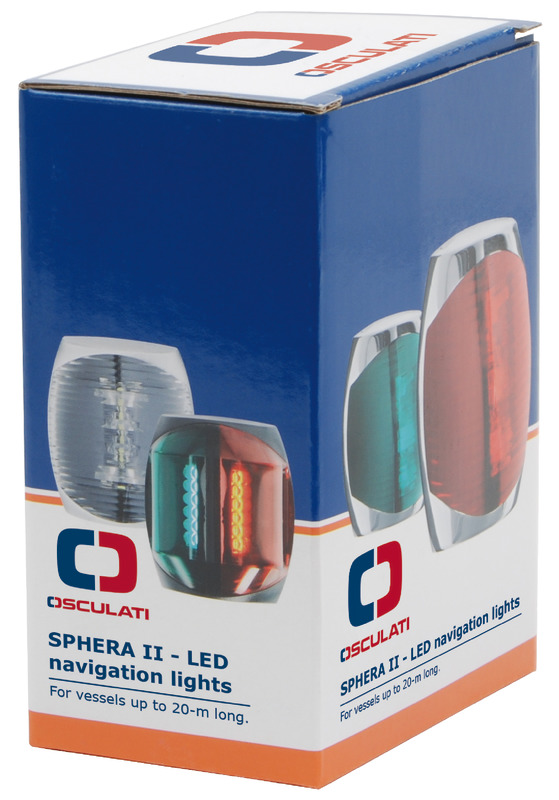 Sphera II navigation light bicolor white body
