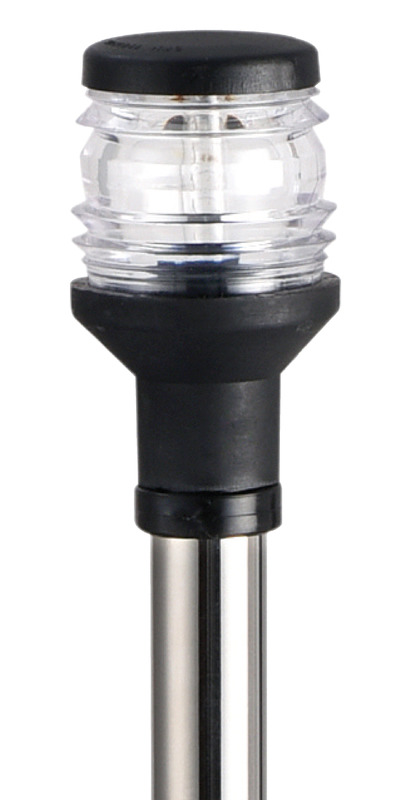 Compact SS light pole 100 cm black light