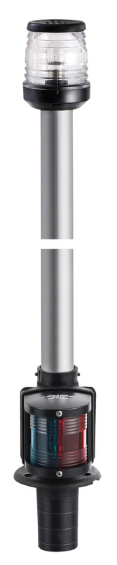 Recess black pole 100 cm360° red/green light