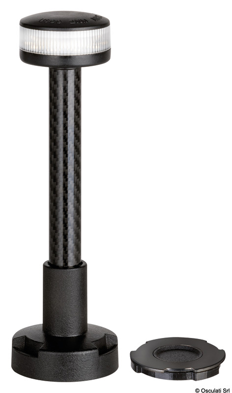 360° wireless white light rod, plastic base 60 cm