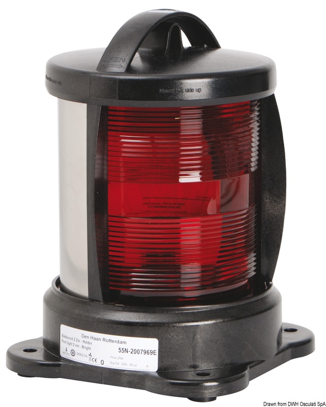 DHR navigation light white 135°